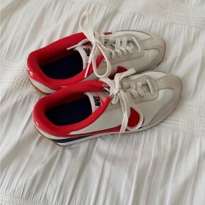 Nike Women’s Red, Navy, White, Taupe Sneakers